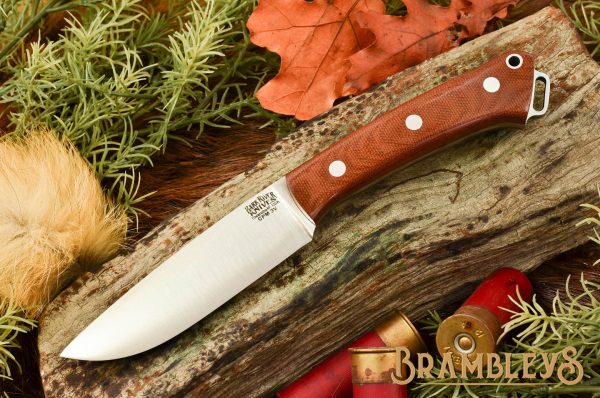 Fox River LT 3V Natural Canvas Micarta